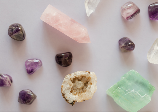 How I choose crystals for each piece, and why it matters.