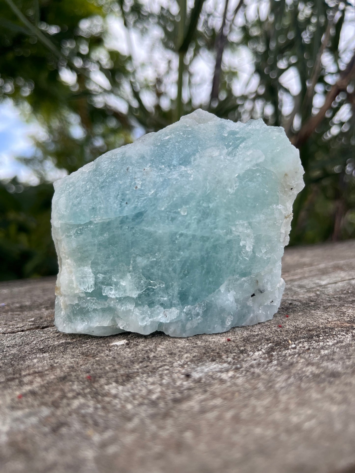 Raw Aquamarine