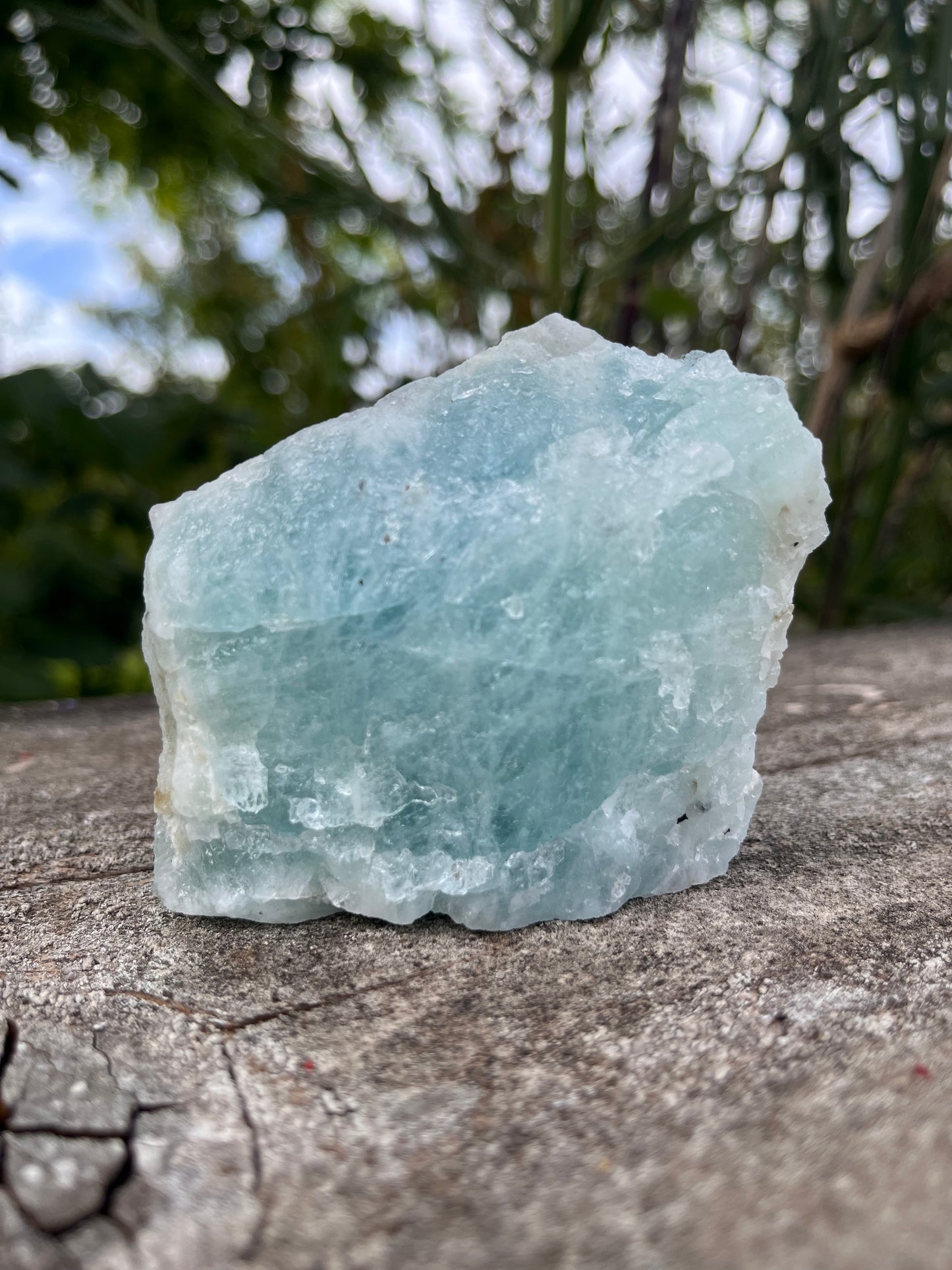 Raw Aquamarine
