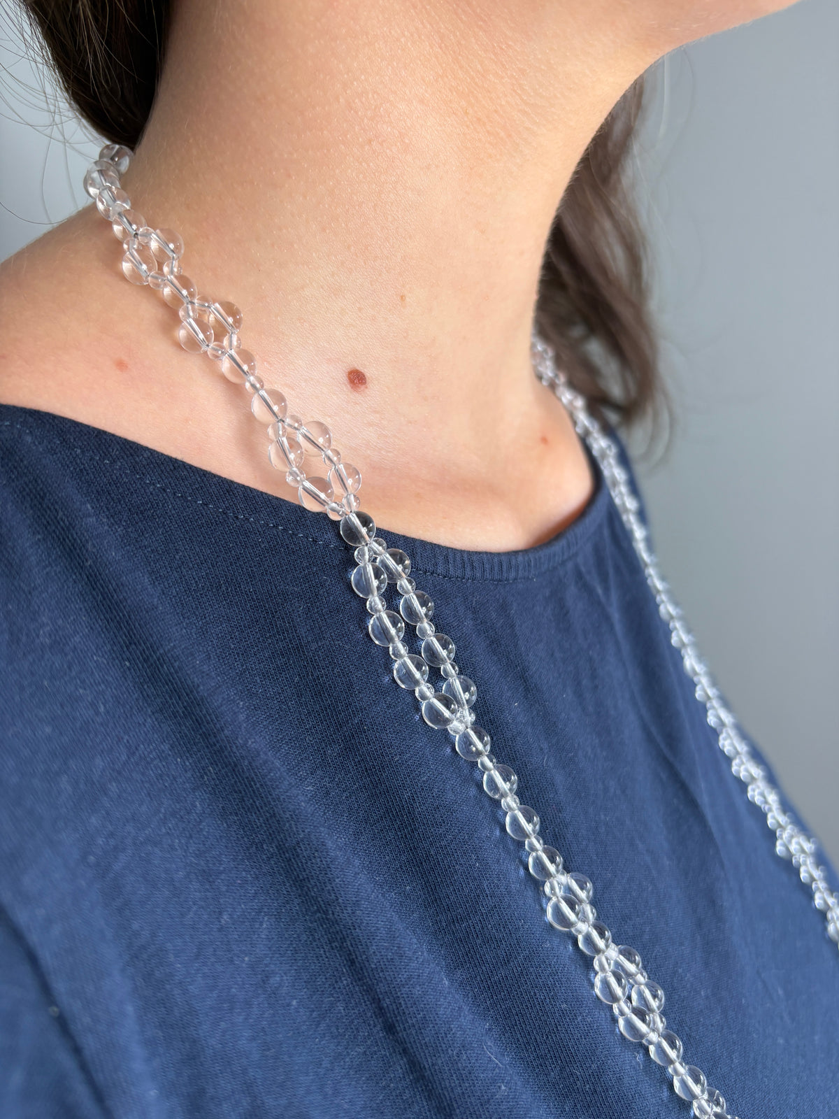 Talisman Necklace with Clear Quartz