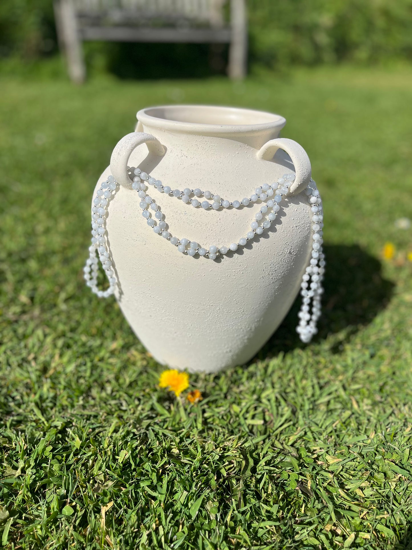 Tantric necklace with angel energy
