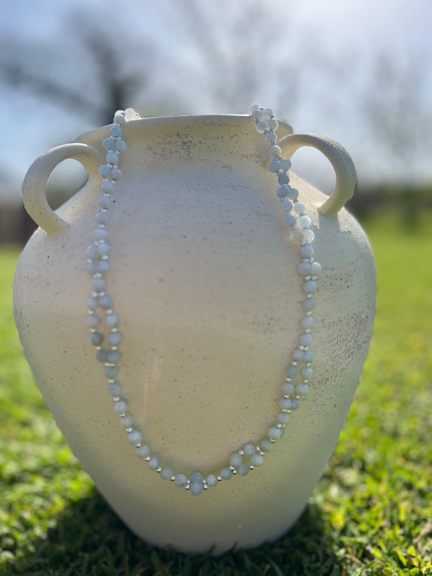 Tantric necklace with angel energy