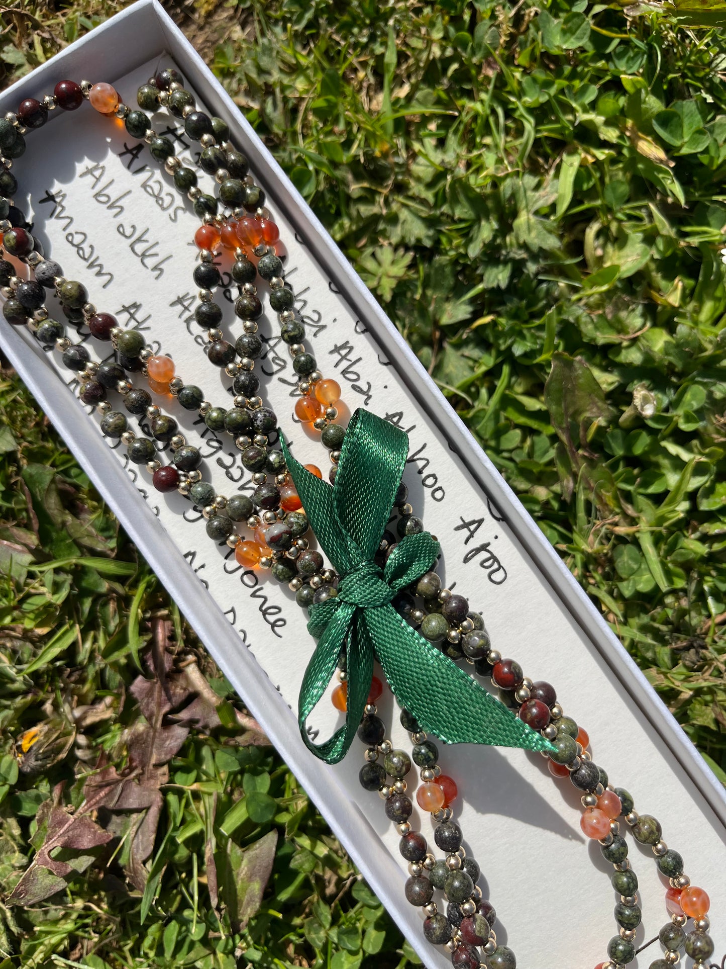 Tantric necklace with dragon energy