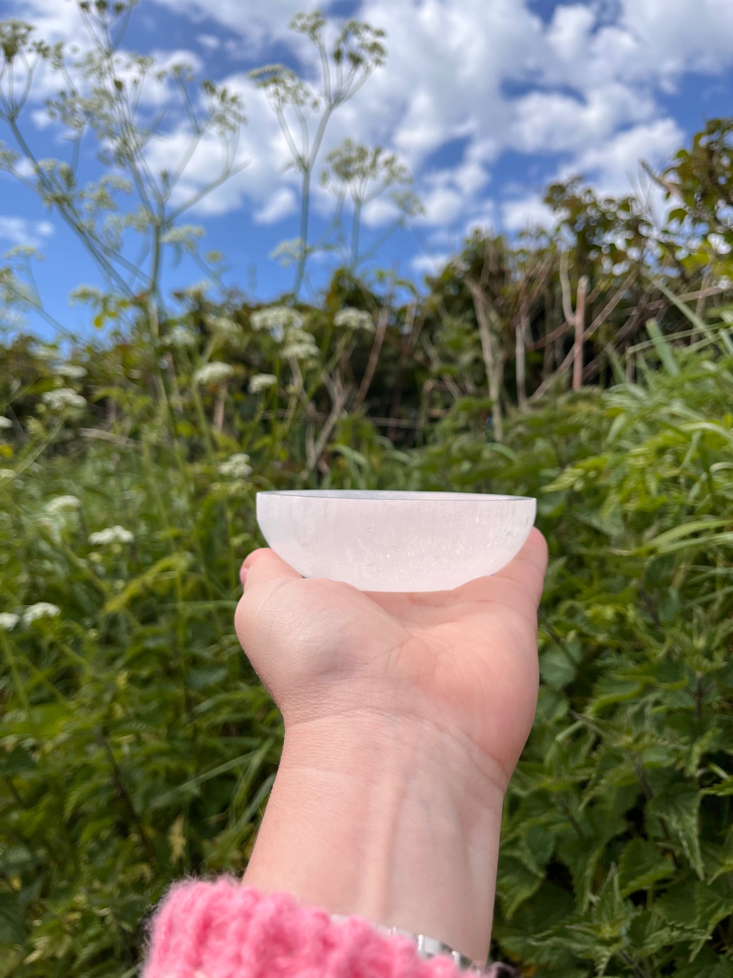 Selenite Cleansing and Charging Bowl